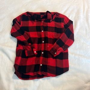Old navy boyfriend fit flannel